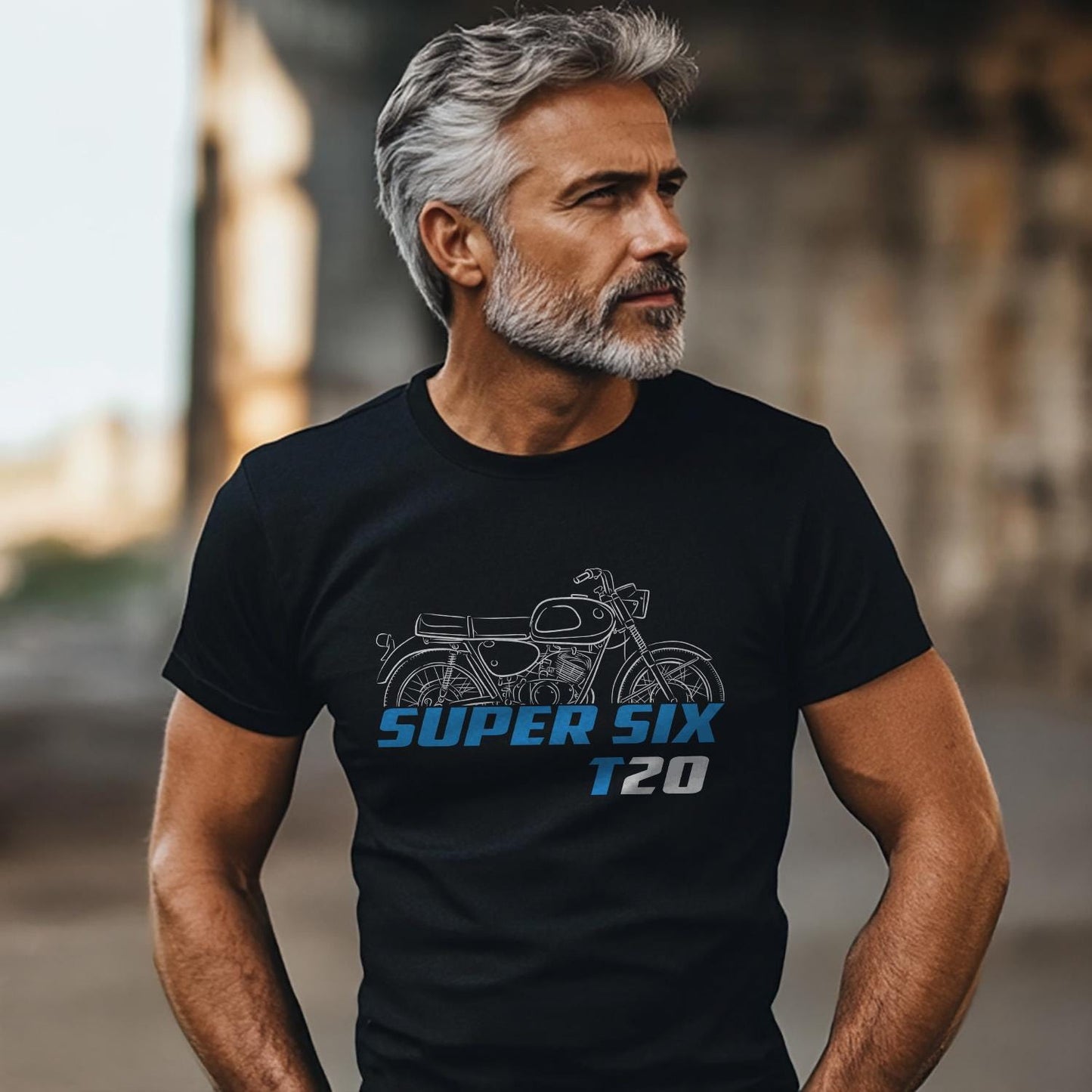 Suzuki T20 Super Six & X6 Hustler Inspired T-Shirt - Motorcycle Tee Shirt for Riders