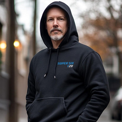 Suzuki T20 Super Six & X6 Hustler Inspired Hoodie - Motorcycle Sweatshirt for Riders