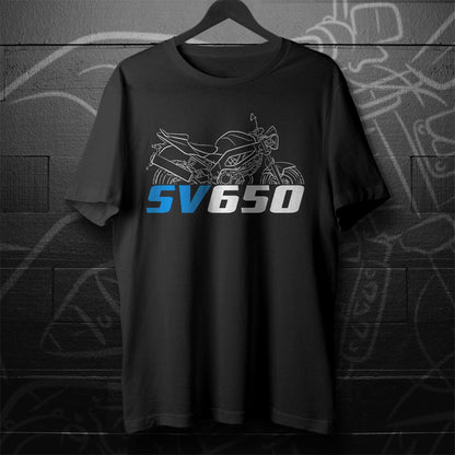 Suzuki SV650 Inspired T-Shirt - Motorcycle Tee Shirt for Riders