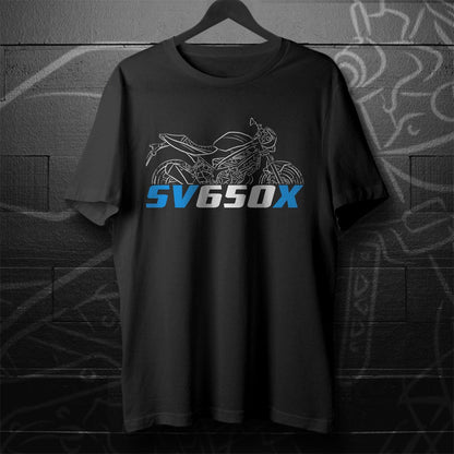 Suzuki SV650 Inspired T-Shirt - Motorcycle Tee Shirt for Riders