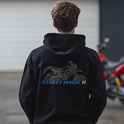Suzuki Street Magic & Street Magic-II TR110 1998 Inspired Hoodie - Motorcycle Sweatshirt for Riders