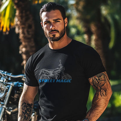 Suzuki Street Magic & Street Magic-II TR50 1997 Inspired T-Shirt - Motorcycle Tee Shirt for Riders