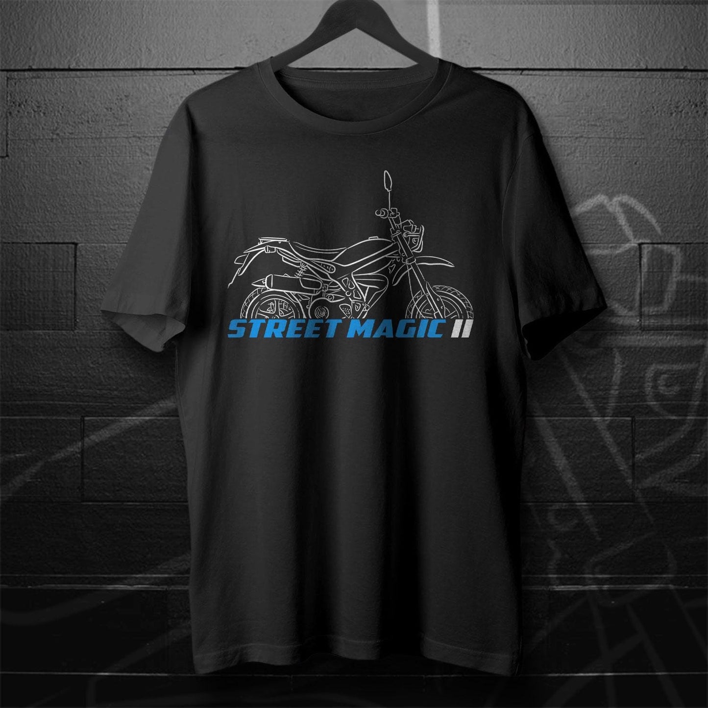 Suzuki Street Magic & Street Magic-II TR50 1997 Inspired T-Shirt - Motorcycle Tee Shirt for Riders