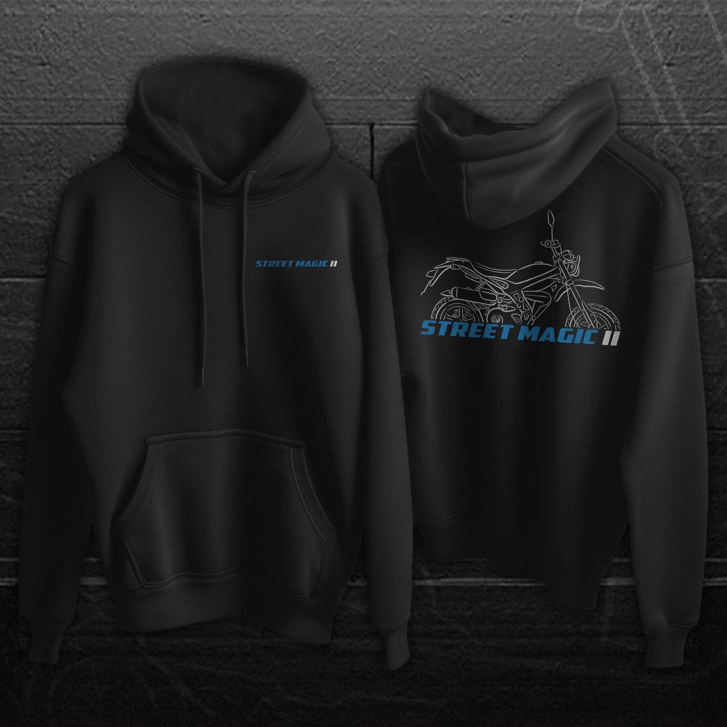 Suzuki Street Magic & Street Magic-II TR110 1998 Inspired Hoodie - Motorcycle Sweatshirt for Riders