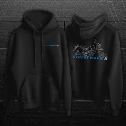 Suzuki Street Magic & Street Magic-II TR110 1998 Inspired Hoodie - Motorcycle Sweatshirt for Riders