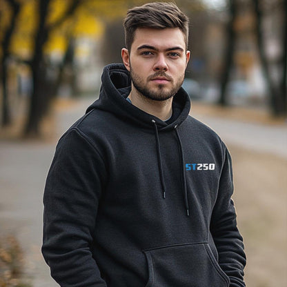 Suzuki ST250 & E-Type Inspired Hoodie - Motorcycle Sweatshirt for Riders