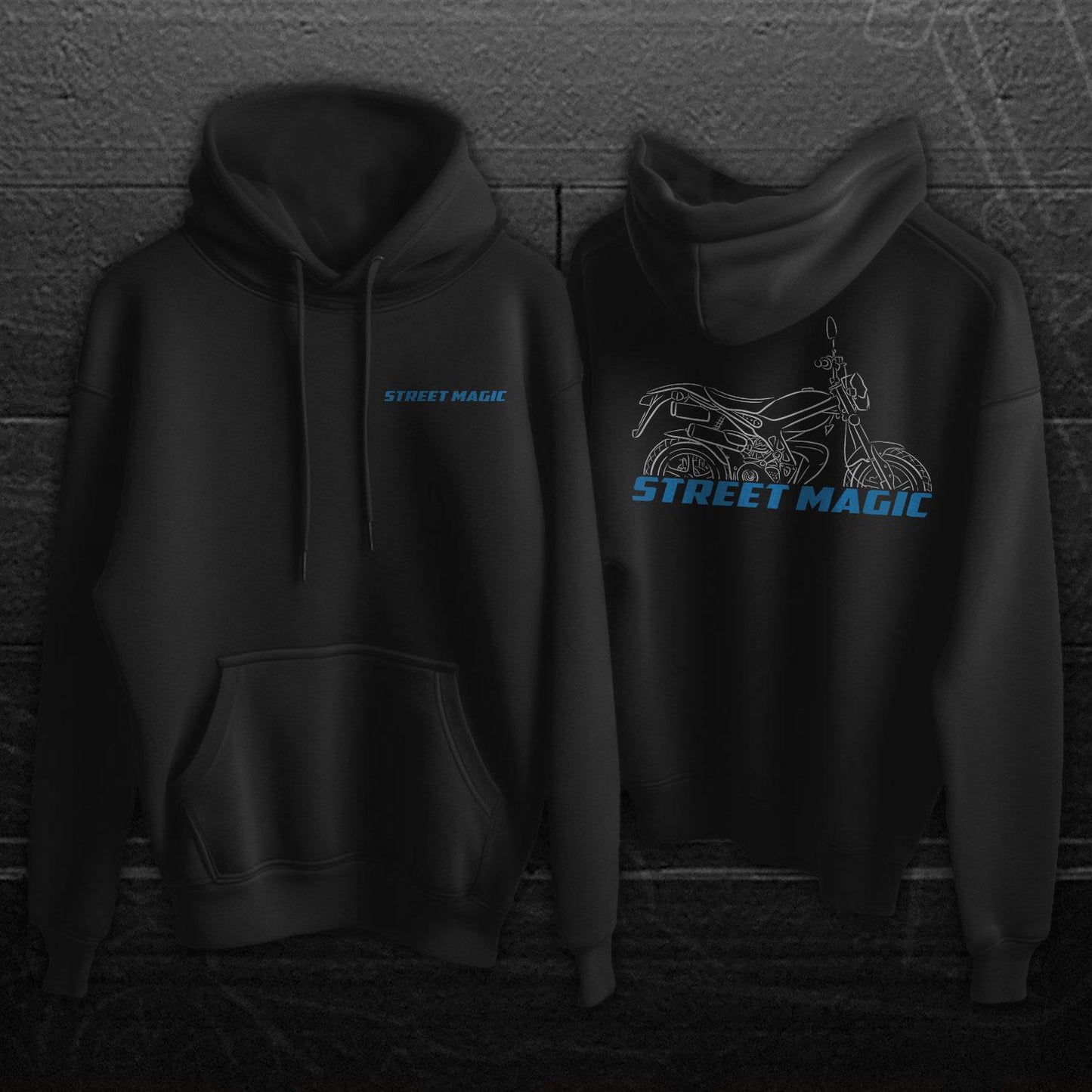Suzuki Street Magic & Street Magic-II TR50 1997 Inspired Hoodie - Motorcycle Sweatshirt for Riders