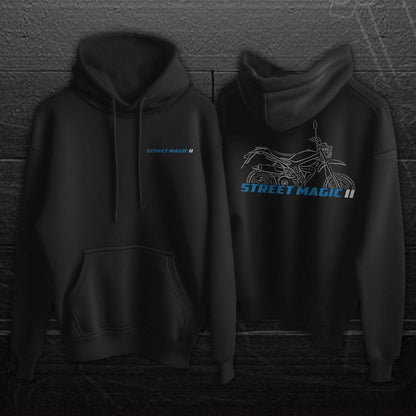 Suzuki Street Magic & Street Magic-II TR50 1997 Inspired Hoodie - Motorcycle Sweatshirt for Riders