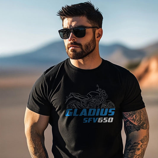 Suzuki SFV650 Gladius Inspired T-Shirt - Motorcycle Tee Shirt for Riders