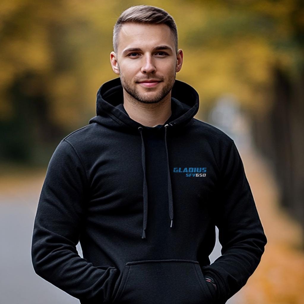Suzuki SFV650 Gladius Inspired Hoodie - Motorcycle Sweatshirt for Riders