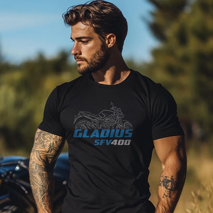 Suzuki SFV400 Gladius Inspired T-Shirt - Motorcycle Tee Shirt for Riders