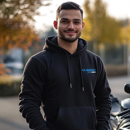 Suzuki SFV400 Gladius Inspired Hoodie - Motorcycle Sweatshirt for Riders