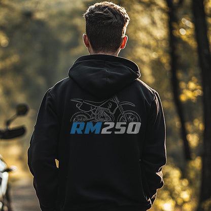 Suzuki RM250 1989 - 2008 Inspired Hoodie - Motorcycle Sweatshirt for Riders