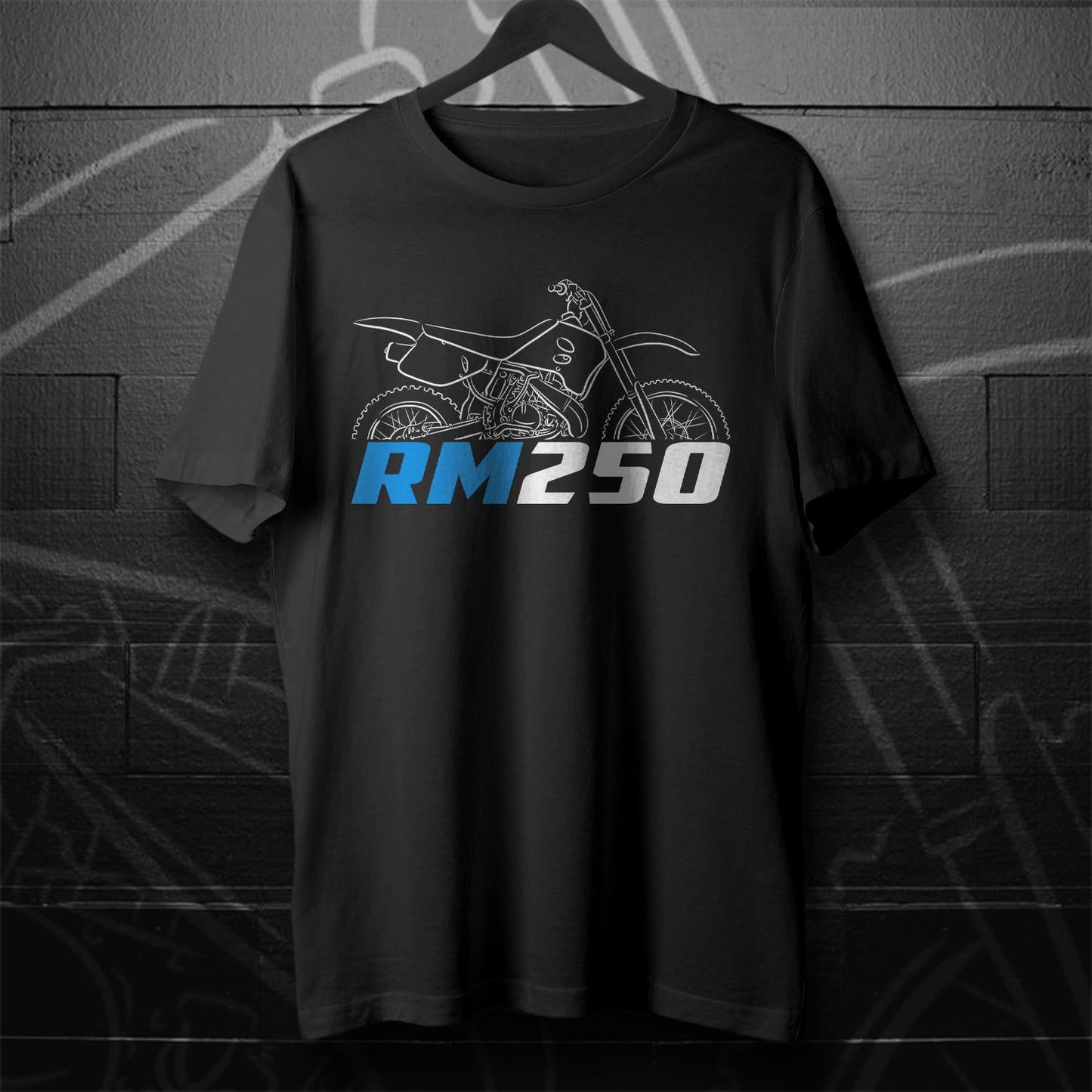 Suzuki RM250 1989 - 2008 Inspired T-Shirt - Motorcycle Tee Shirt for Riders