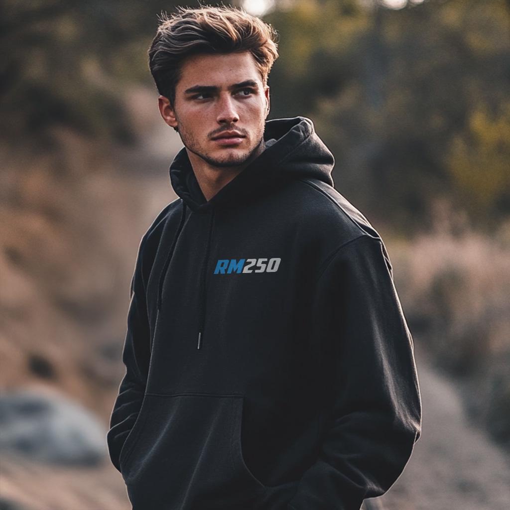 Suzuki RM250 1989 - 2008 Inspired Hoodie - Motorcycle Sweatshirt for Riders