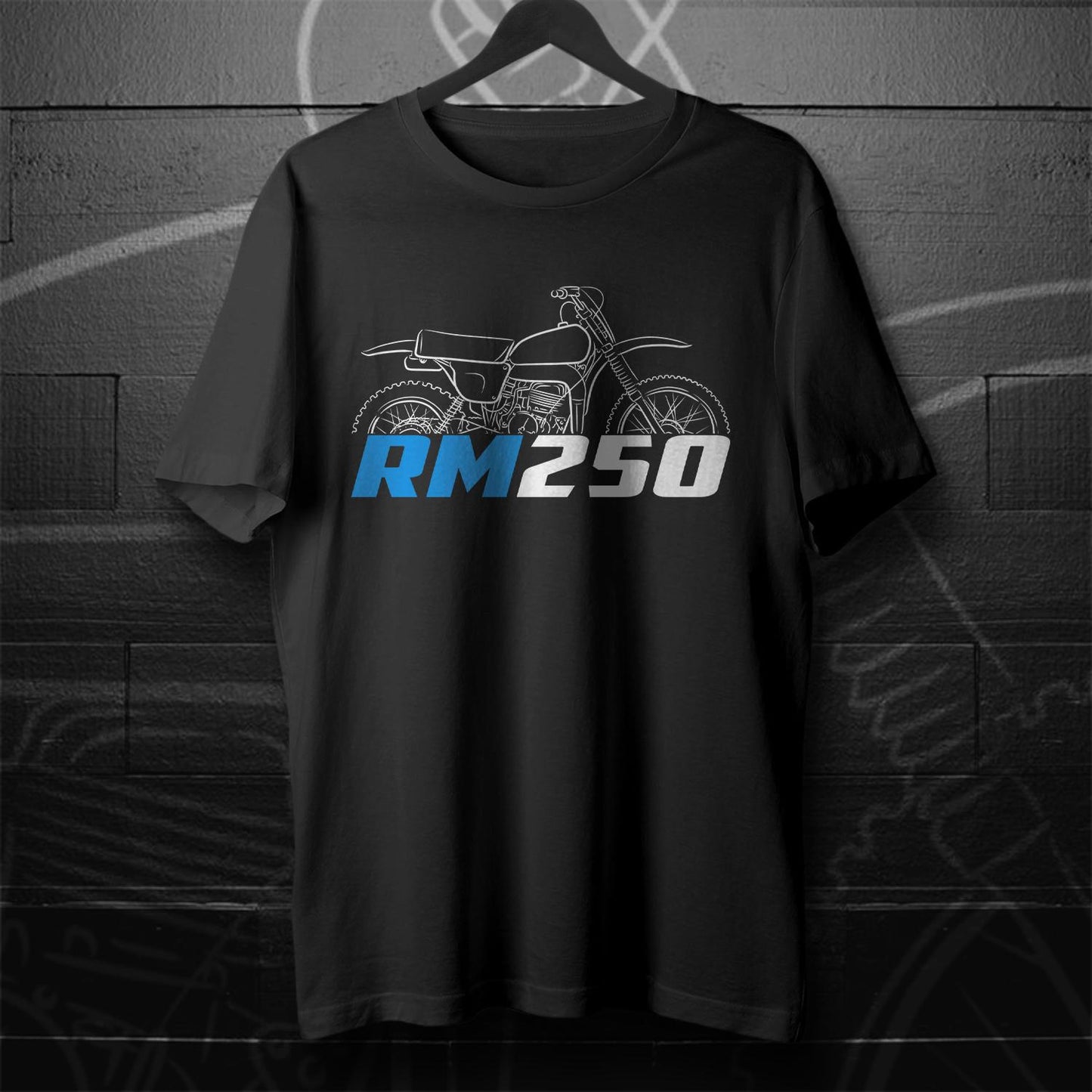 Suzuki RM250 1976 - 1988 Inspired T-Shirt - Motorcycle Tee Shirt for Riders