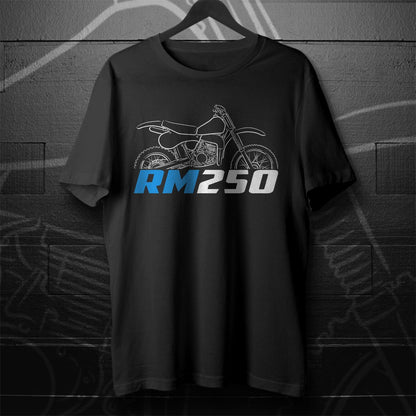 Suzuki RM250 1976 - 1988 Inspired T-Shirt - Motorcycle Tee Shirt for Riders