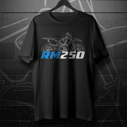 Suzuki RM250 1989 - 2008 Inspired T-Shirt - Motorcycle Tee Shirt for Riders