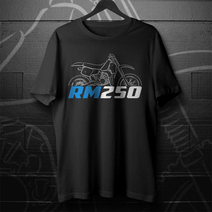 Suzuki RM250 1976 - 1988 Inspired T-Shirt - Motorcycle Tee Shirt for Riders