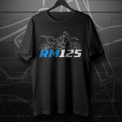 Suzuki RM125 1993 - 2008 Inspired T-Shirt - Motorcycle Tee Shirt for Riders