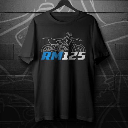 Suzuki RM125 1993 - 2008 Inspired T-Shirt - Motorcycle Tee Shirt for Riders