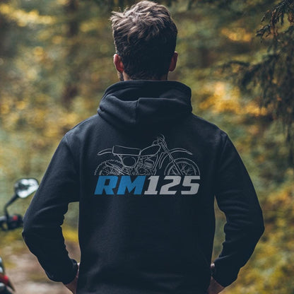 Suzuki RM125 1993 - 2008 Inspired Hoodie - Motorcycle Sweatshirt for Riders
