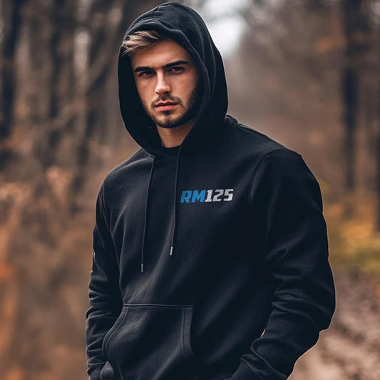 Suzuki RM125 1993 - 2008 Inspired Hoodie - Motorcycle Sweatshirt for Riders