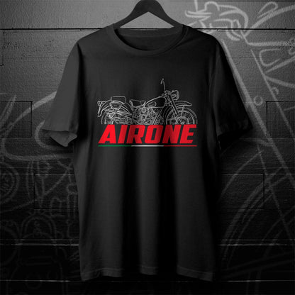 Moto Guzzi Airone 1939 - 1957 Inspired T-Shirt - Motorcycle Tee Shirt for Riders