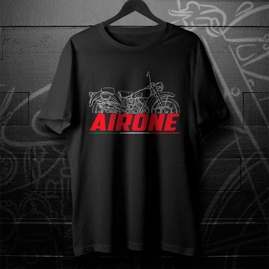 Moto Guzzi Airone 1939 - 1957 Inspired T-Shirt - Motorcycle Tee Shirt for Riders