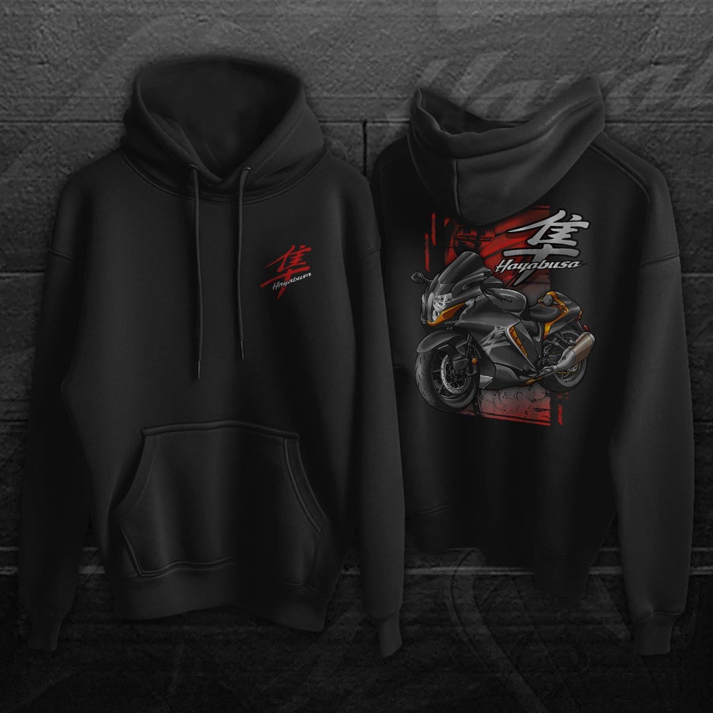 Suzuki Hayabusa 2021 - 2025 Inspired Hoodie - Motorcycle Sweatshirt for Riders