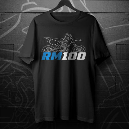 Suzuki RM100 Inspired T-Shirt - Motorcycle Tee Shirt for Riders