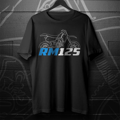 Suzuki RM125 1975 - 1992 Inspired T-Shirt - Motorcycle Tee Shirt for Riders