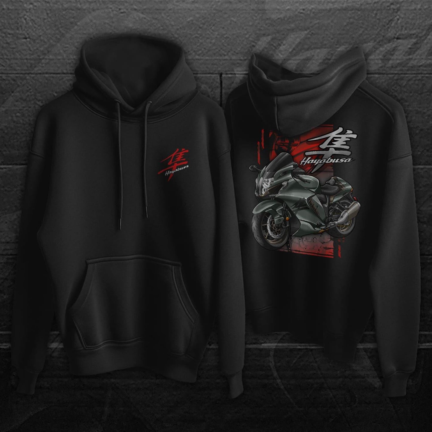 Suzuki Hayabusa 2021 - 2025 Inspired Hoodie - Motorcycle Sweatshirt for Riders