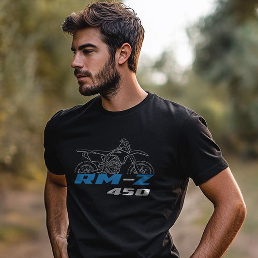 Suzuki RM-Z450 Inspired T-Shirt - Motorcycle Tee Shirt for Riders