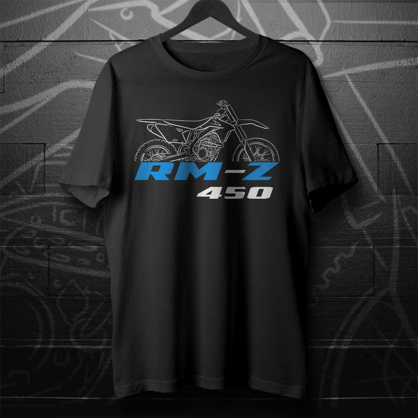 Suzuki RM-Z450 Inspired T-Shirt - Motorcycle Tee Shirt for Riders