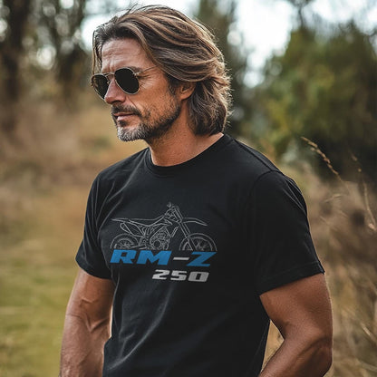 Suzuki RM-Z250 Inspired T-Shirt - Motorcycle Tee Shirt for Riders