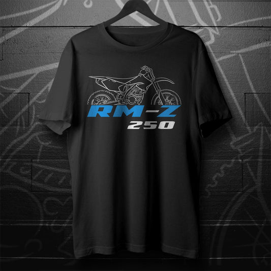 Suzuki RM-Z250 Inspired T-Shirt - Motorcycle Tee Shirt for Riders
