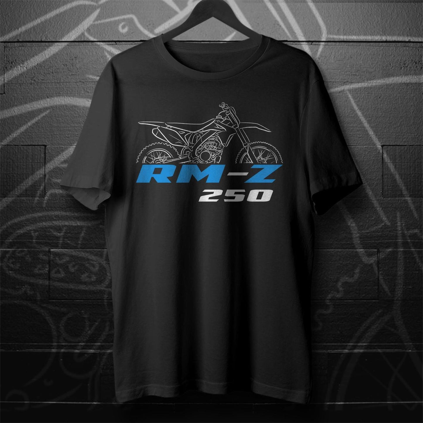 Suzuki RM-Z250 Inspired T-Shirt - Motorcycle Tee Shirt for Riders
