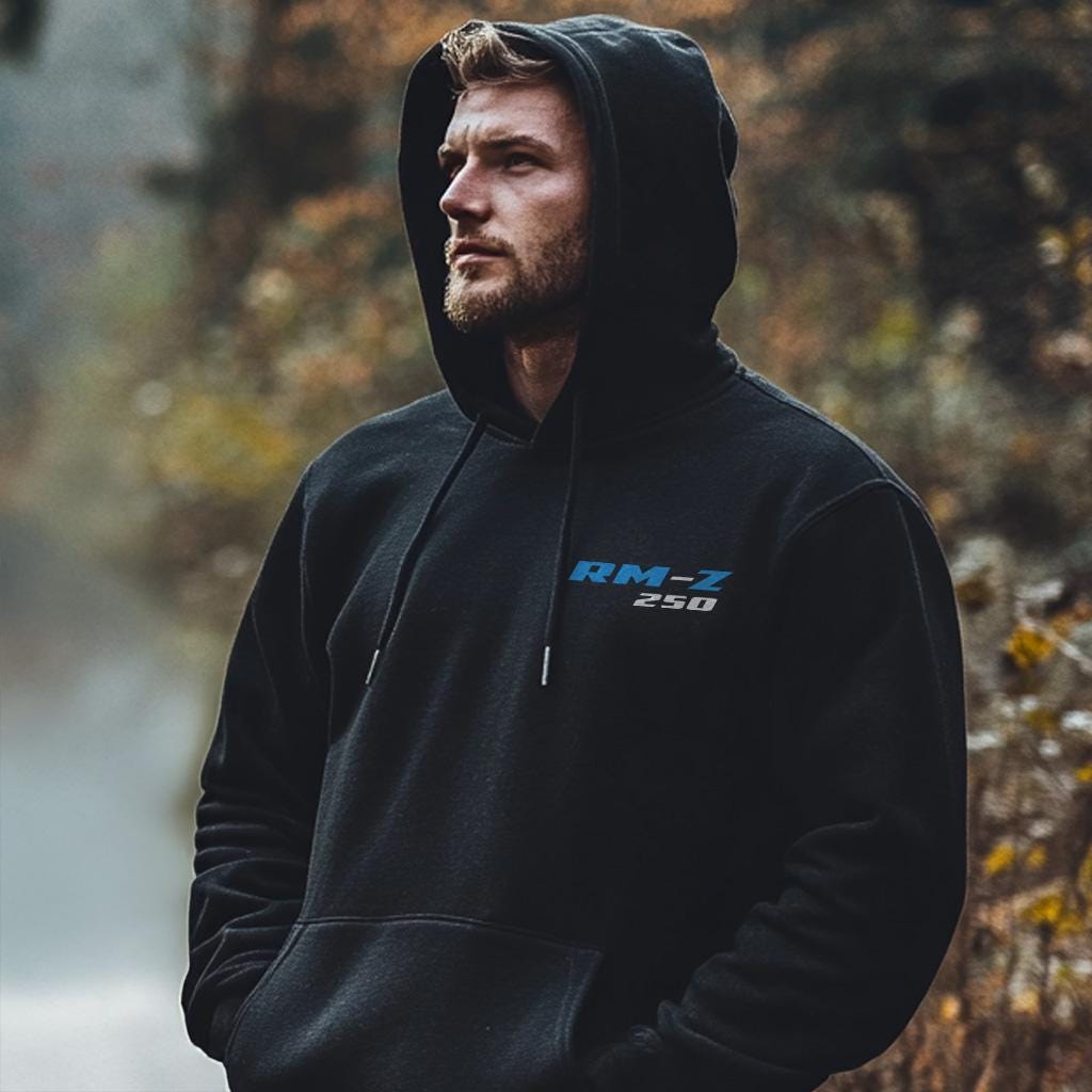 Suzuki RM-Z250 Inspired Hoodie - Motorcycle Sweatshirt for Riders