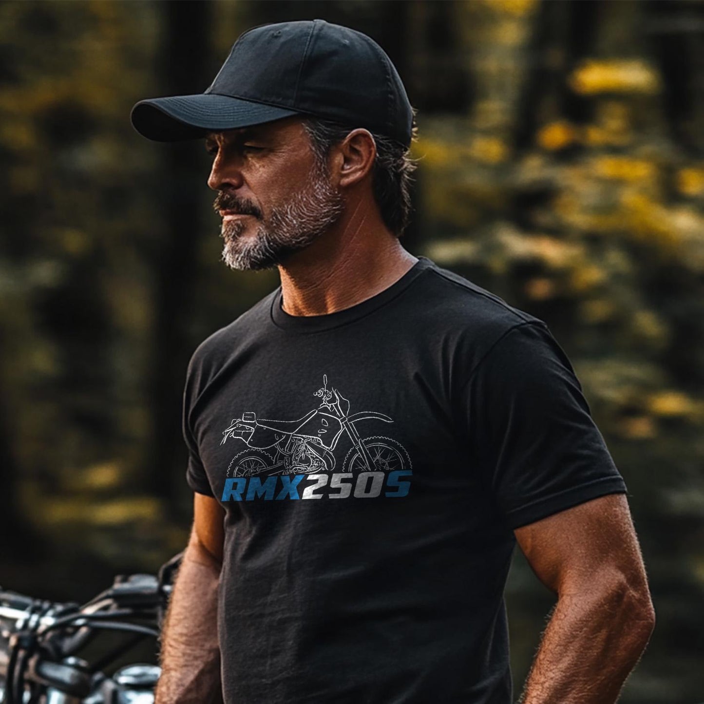 Suzuki RMX250 Inspired T-Shirt - Motorcycle Tee Shirt for Riders