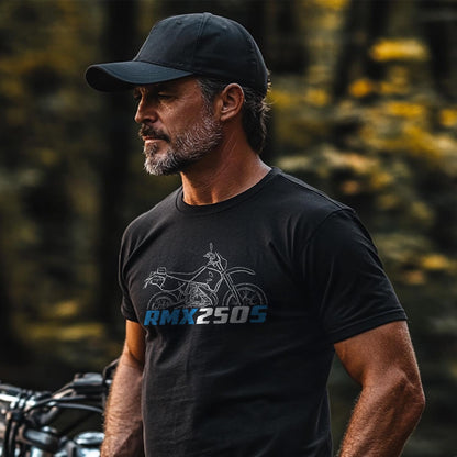 Suzuki RMX250 Inspired T-Shirt - Motorcycle Tee Shirt for Riders
