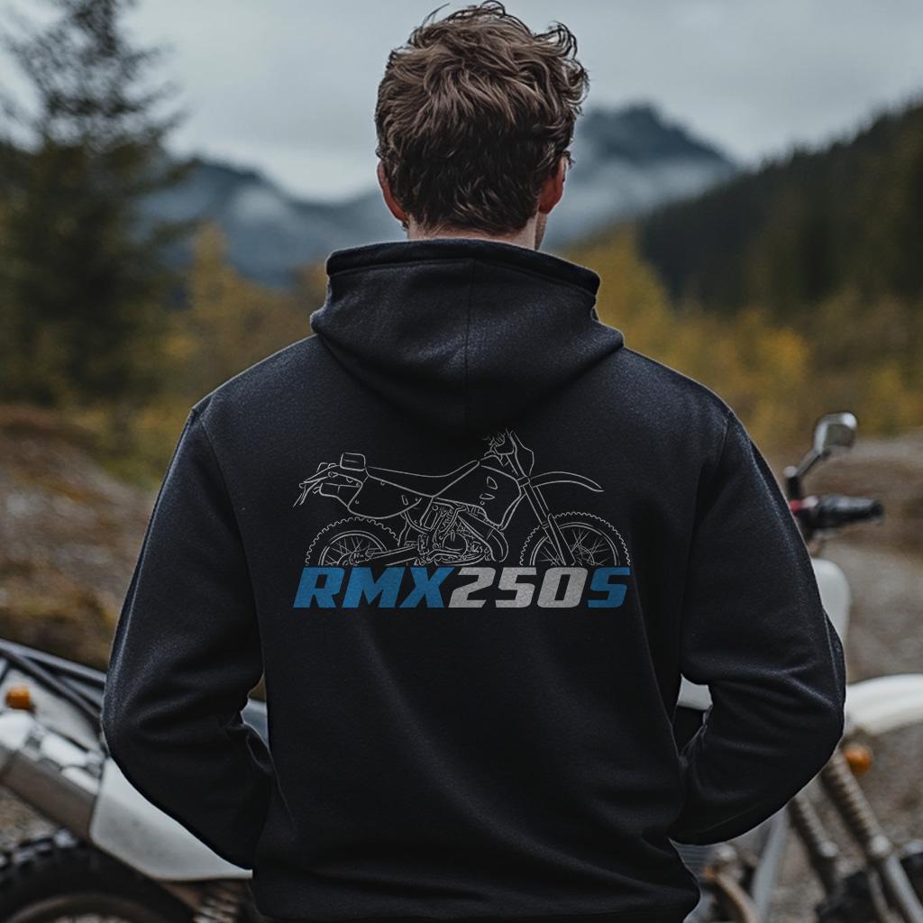 Suzuki RMX250 Inspired Hoodie - Motorcycle Sweatshirt for Riders