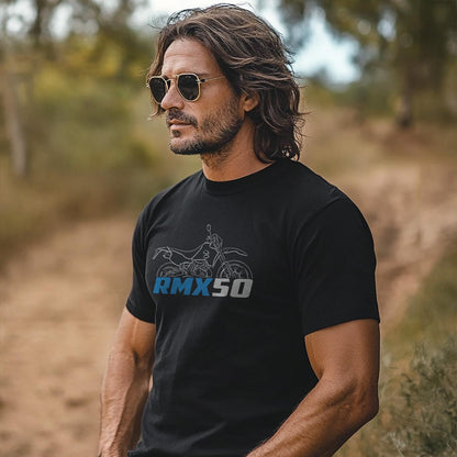 Suzuki RMX50 Inspired T-Shirt - Motorcycle Tee Shirt for Riders