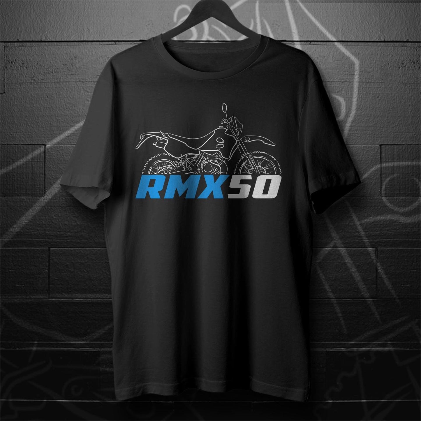 Suzuki RMX50 Inspired T-Shirt - Motorcycle Tee Shirt for Riders