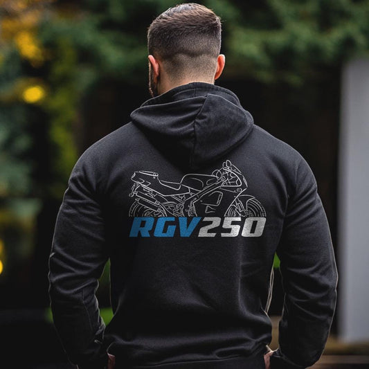 Suzuki RGV 250 ( VJ21 | VJ22 & VJ23 ) Inspired Hoodie - Motorcycle Sweatshirt for Riders