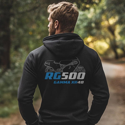 Suzuki RG500 | XR40 | XR45 | XR70 & XR14 Inspired Hoodie - Motorcycle Sweatshirt for Riders
