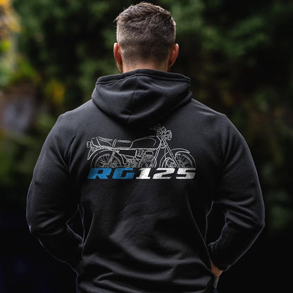 Suzuki RG125 | E | F | Wolf & Gamma Inspired Hoodie - Motorcycle Sweatshirt for Riders