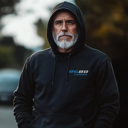 Suzuki RG80 Gamma & RG80E ( X3 ) Inspired Hoodie - Motorcycle Sweatshirt for Riders