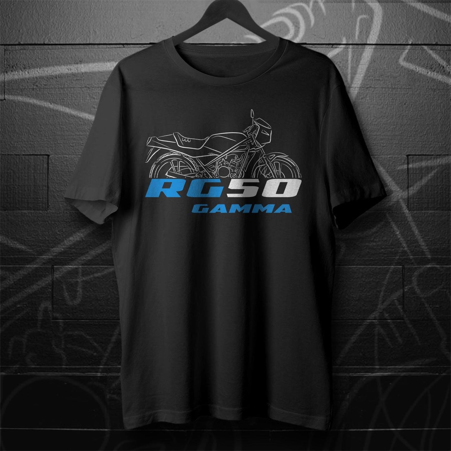 Suzuki RG50 Inspired T-Shirt - Motorcycle Tee Shirt for Riders