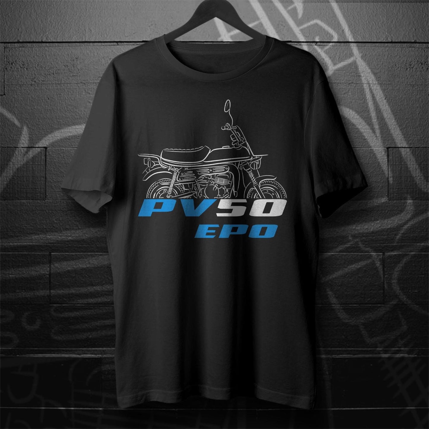 Suzuki PV50 | EPO | LTD & Solifer Inspired T-Shirt - Motorcycle Tee Shirt for Riders